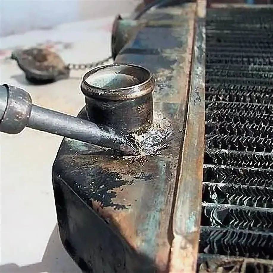 Инструкция по пайке радиаторов охлаждения двигателя