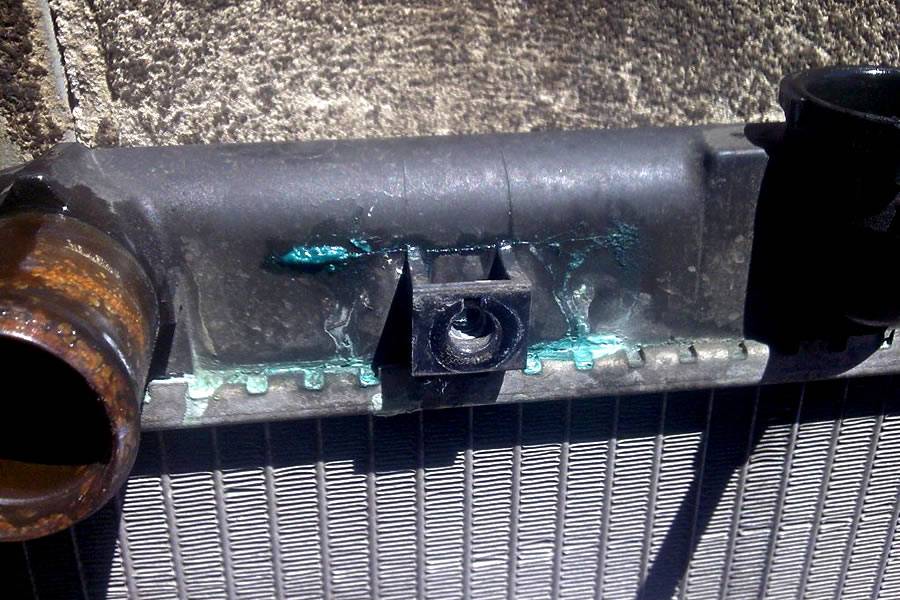 Ремонт алюминиевого радиатора своими руками в автомобиле