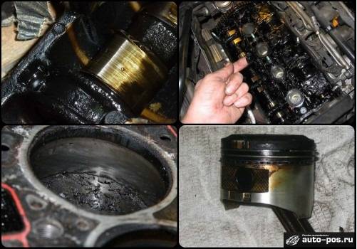 Почему быстро чернеет масло в двигателе