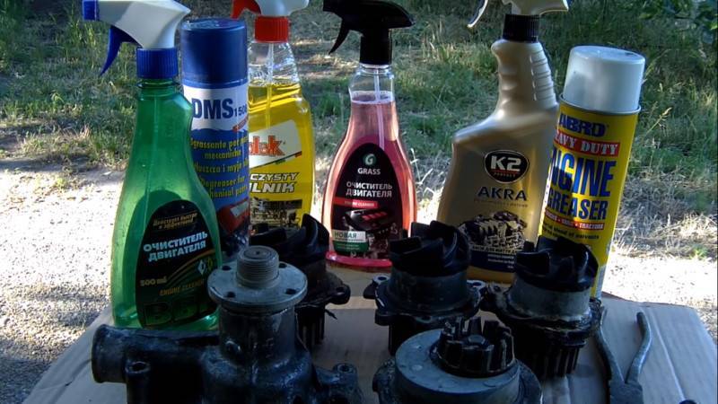 Чем отмыть двигатель от масла и грязи: средства, советы
