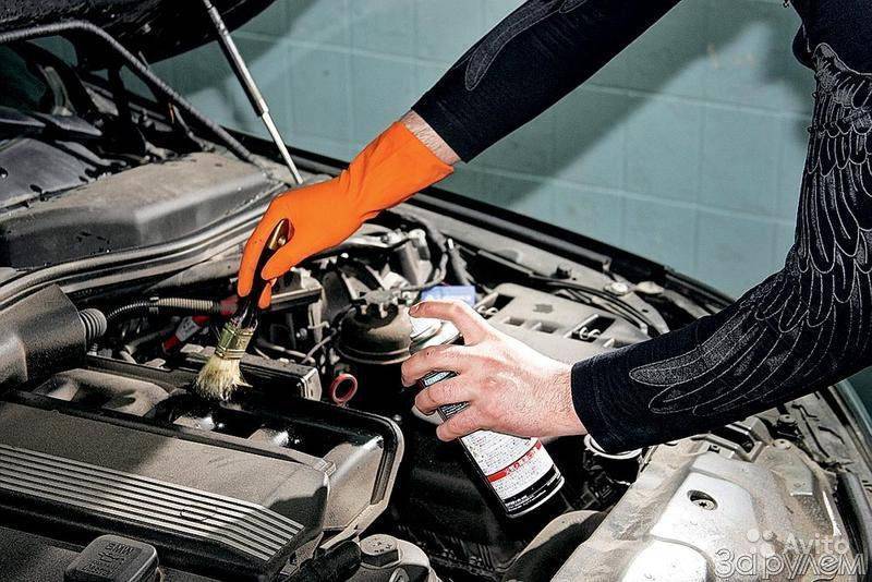 Как помыть двигатель автомобиля своими руками