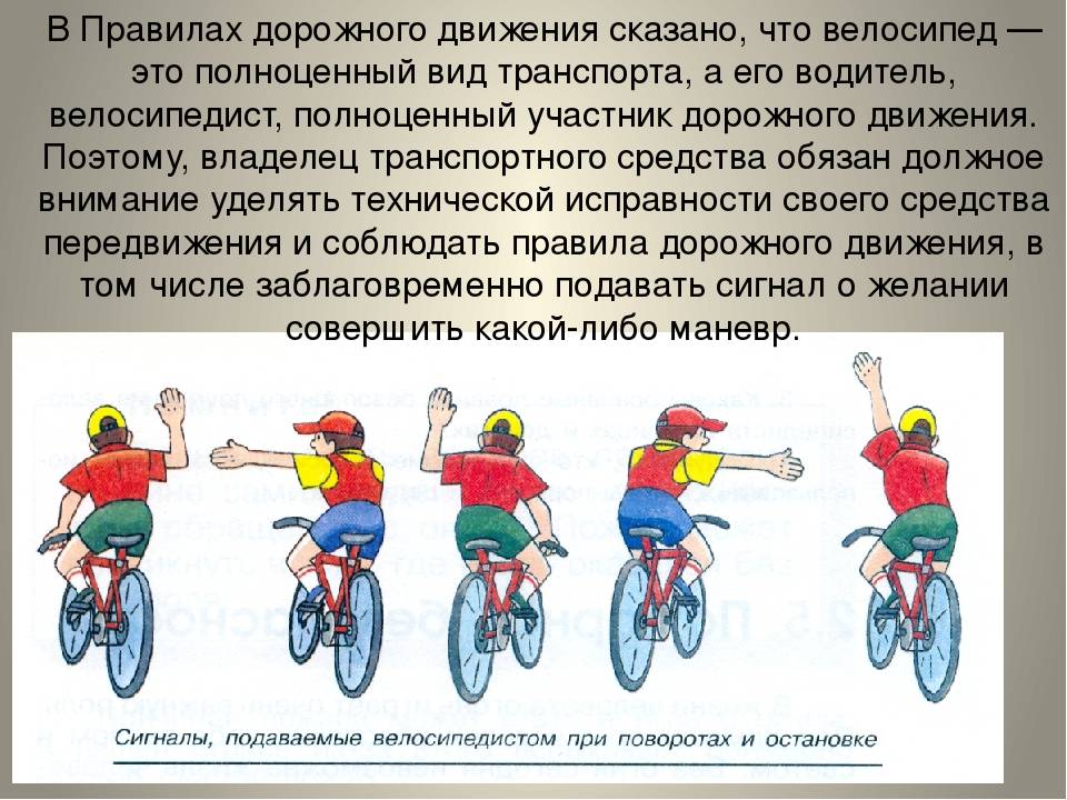 Правила дорожного движения для велосипедистов — сайт для велосипедистов