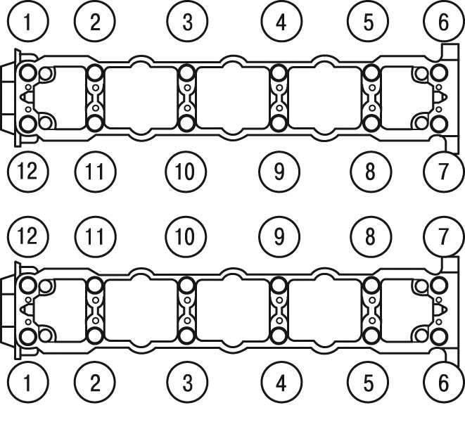 Схема протяжки постели распредвалов ваз 2112 16 клапанов