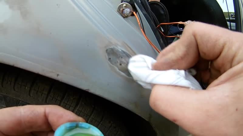 Как удалить ржавчину с автомобиля своими руками - быстрые способы