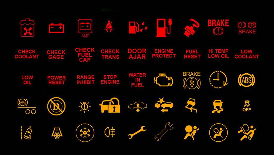 Обозначение значков на панели приборов: масло, ключ, чек, eco, abs » автоноватор