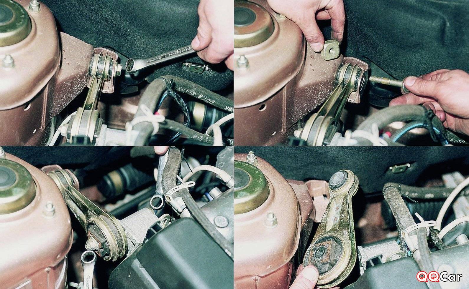 Как заменить подушки двигателя на ваз-2110? :: syl.ru