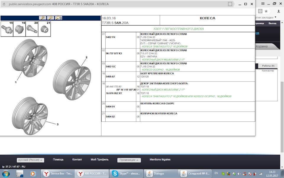 Диски пежо 207. шины и диски для peugeot 207 2008 1.4i, размер колёс на пежо 207 1.4i