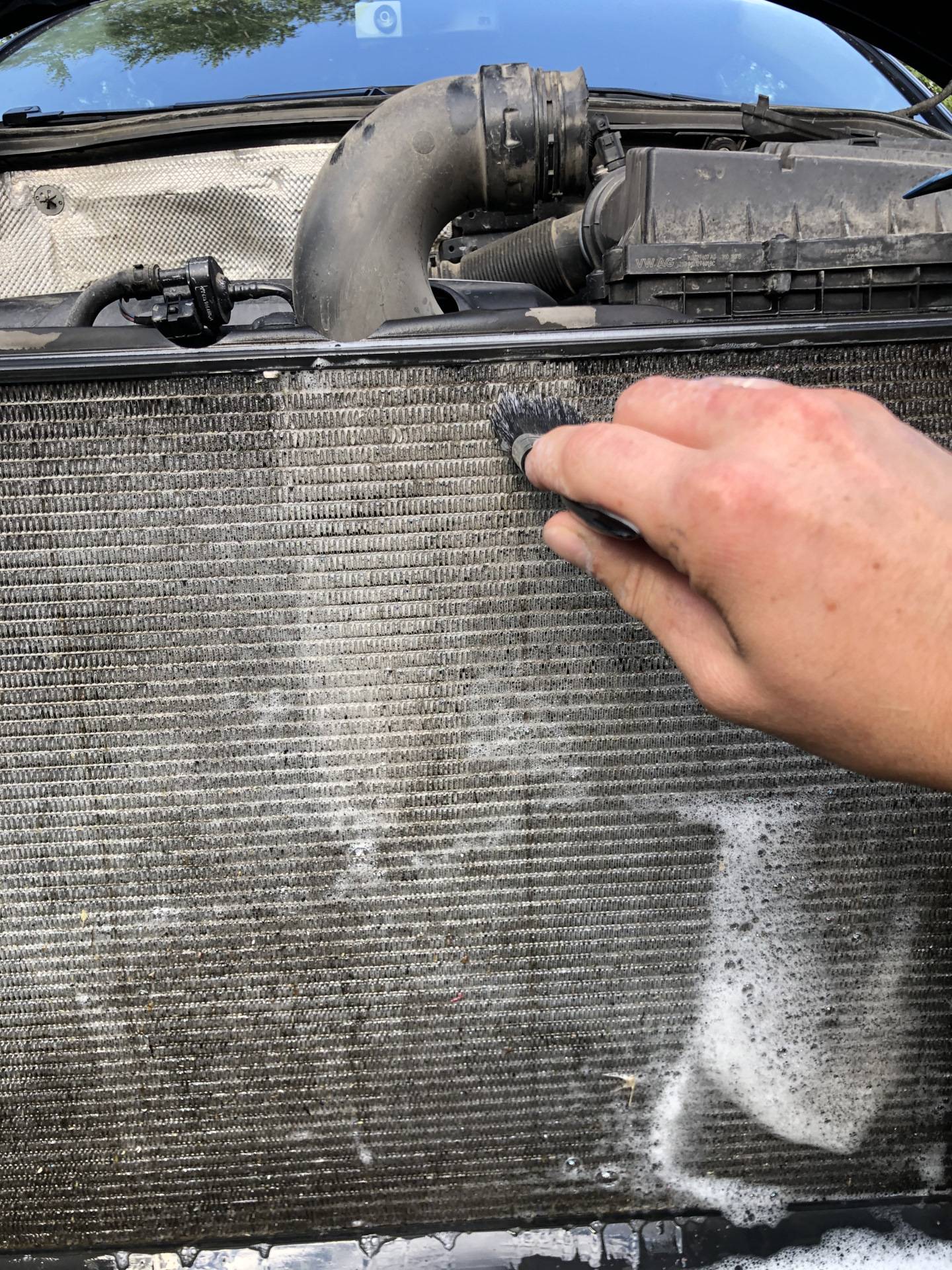 Как промыть радиатор охлаждения двигателя ⋆ автомастерская