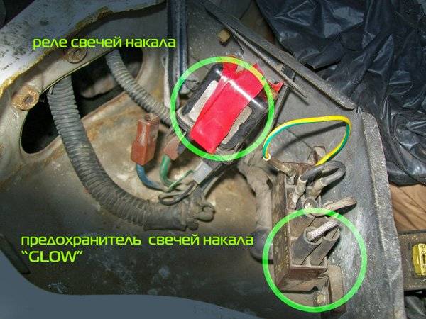 Холодный пуск автомобиля мерседес вито 638. как выявить несправную свечу накала и заменить её.