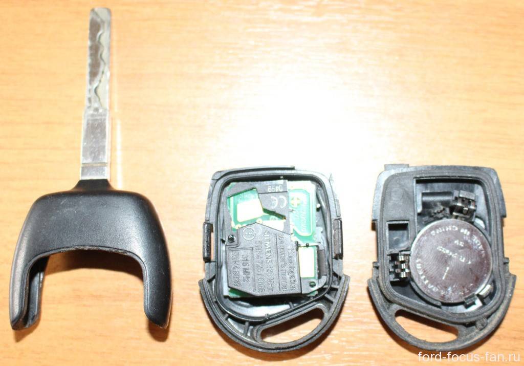 Как заменить батарейку в ключе форд фокус 2: фото и видео