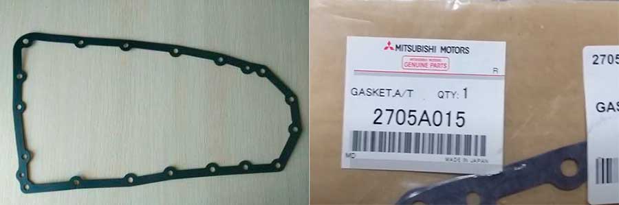 2705a015 mitsubishi прокладка поддона акпп