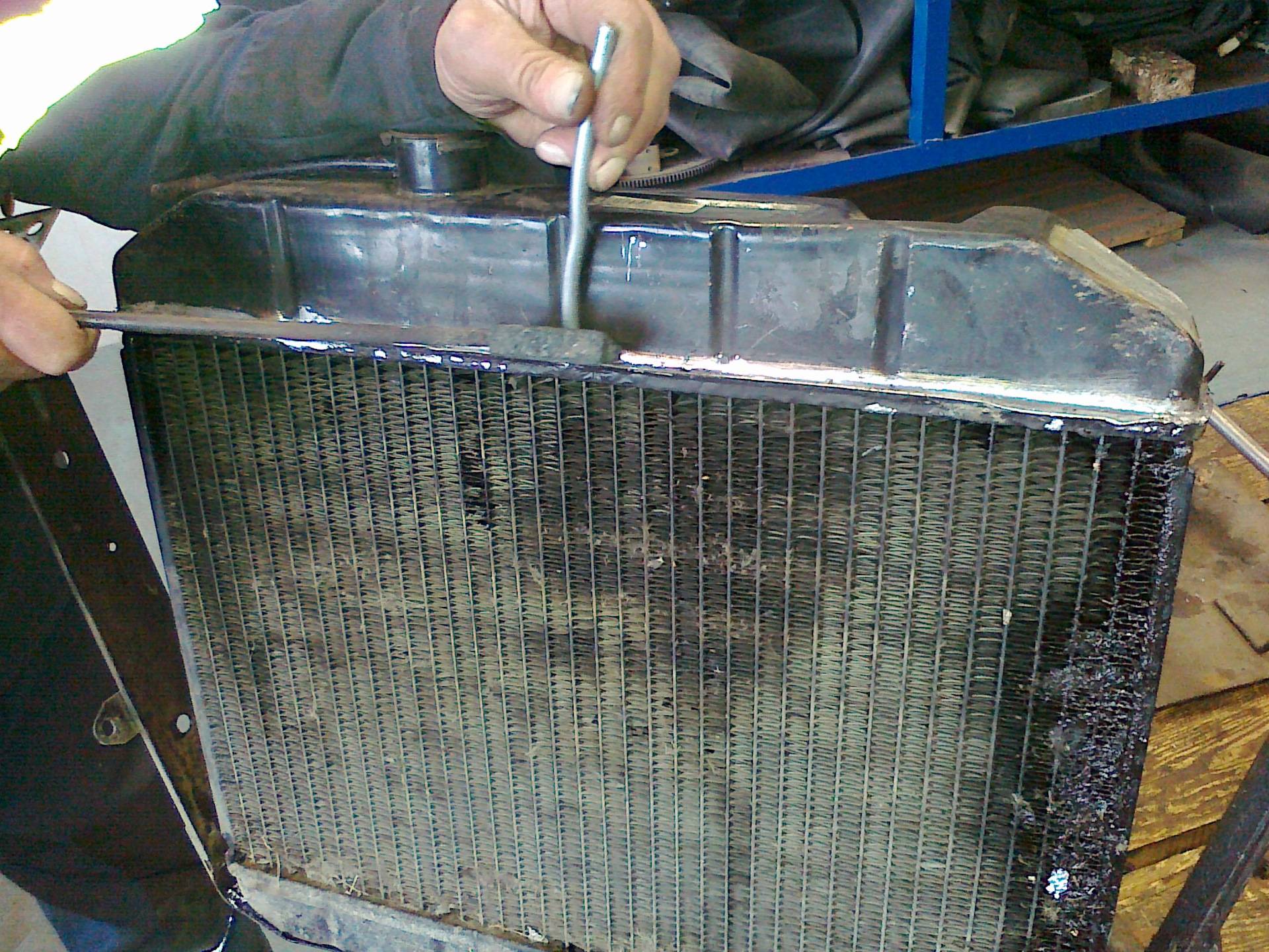 Ремонт радиатора охлаждения автомобиля своими руками