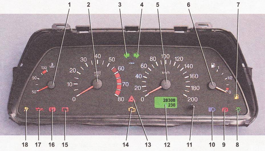 Ваз 2110 горит масленка на бортовом компьютере