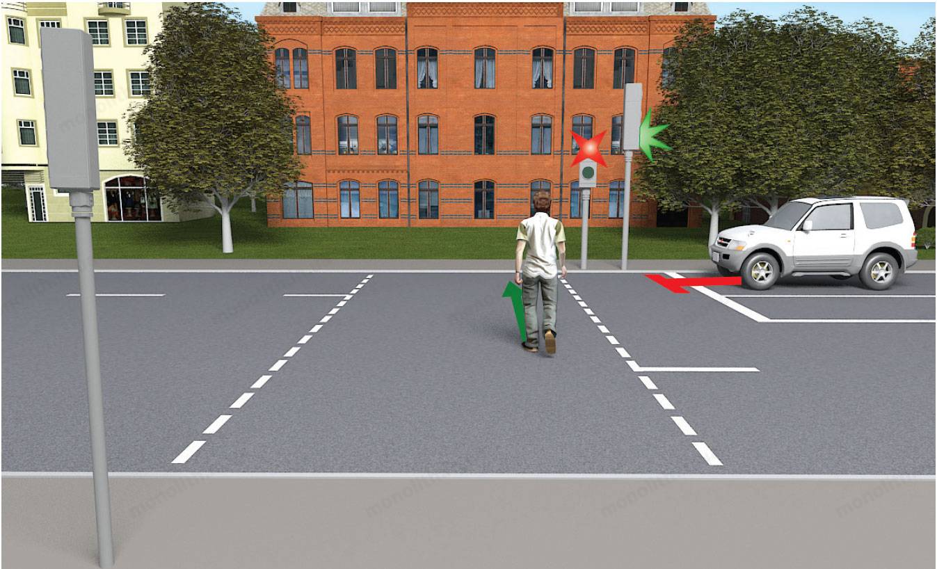 Как правильно уступить дорогу пешеходам на перекрестках
