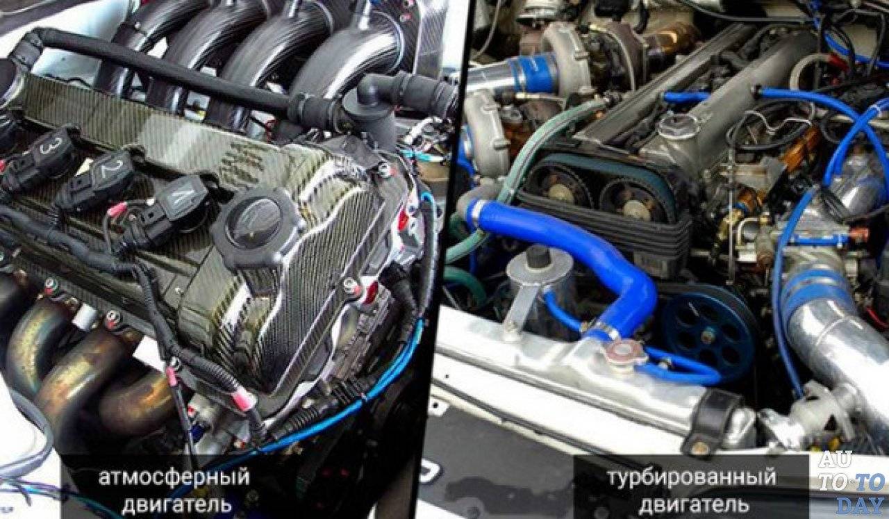 Какой двигатель лучше: атмосферный или турбированный, сравнение показателей | авточас