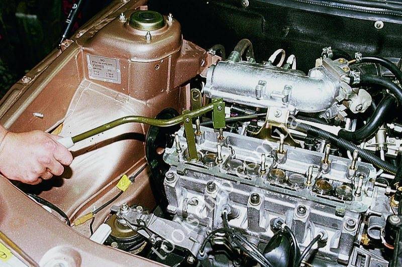 Настройка клапанов 16 клапанного двигателя