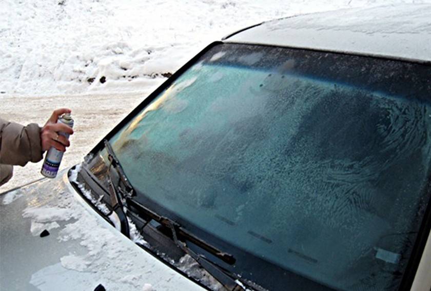 Чем обработать стекла автомобиля от замерзания снаружи