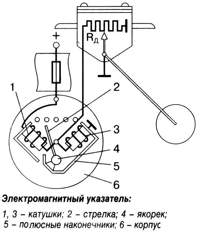 Датчик утечки топлива дут 2 схема подключения