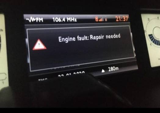Ошибка пежо 308 engine fault repair needed