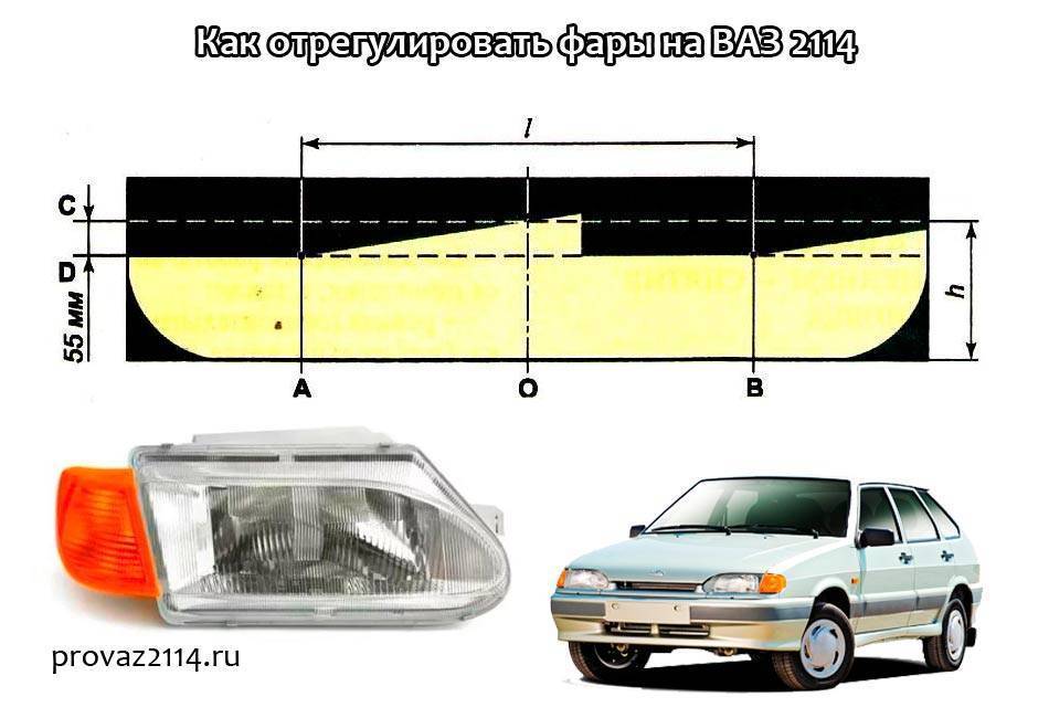 Не регулируются фары ваз 2114