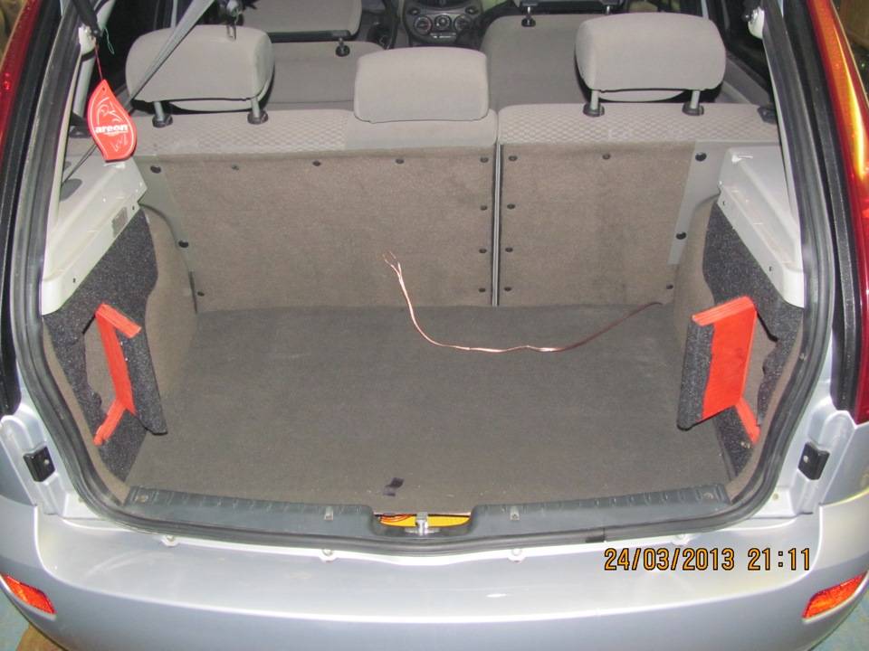 Объем и размеры багажника лада калина универсал, хэтчбек и седан