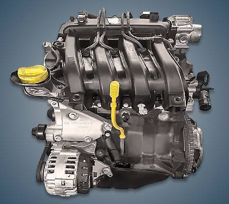Двигатель renault k7m 1.6 8v логан, сандеро, симбол - характеристики, замена масла, неисправности, обслуживание