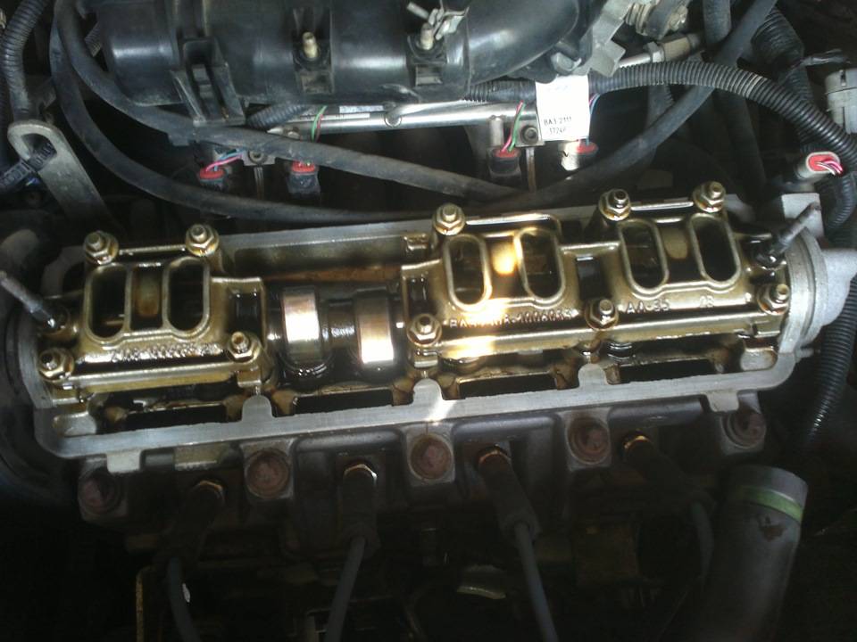 Замена прокладки клапанной крышки двигателя ваз 2108, 2109