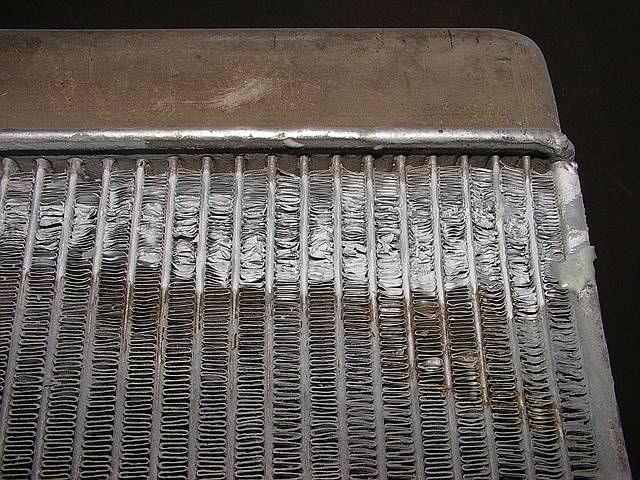 Ремонт алюминиевого радиатора охлаждения своими руками в автомобиле