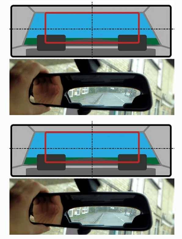 Как настроить зеркала в автомобиле правильно, боковые зеркала заднего вида
