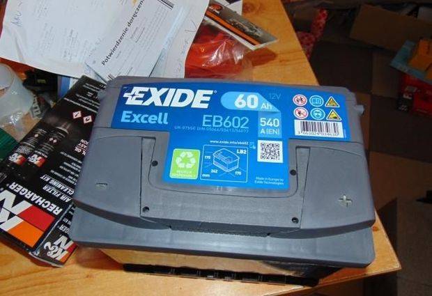 Аккумуляторов 2018. Exide Excell eb602. Аккумулятор Exide Excell 62 Ач 540а п/п eb621. Eb602 Exide аккумуляторная батарея Excell [12v 60ah 540a b13]. 6ст-62 Exide.