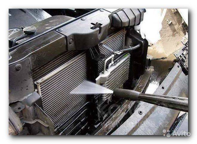Как промыть радиатор охлаждения двигателя ⋆ автомастерская