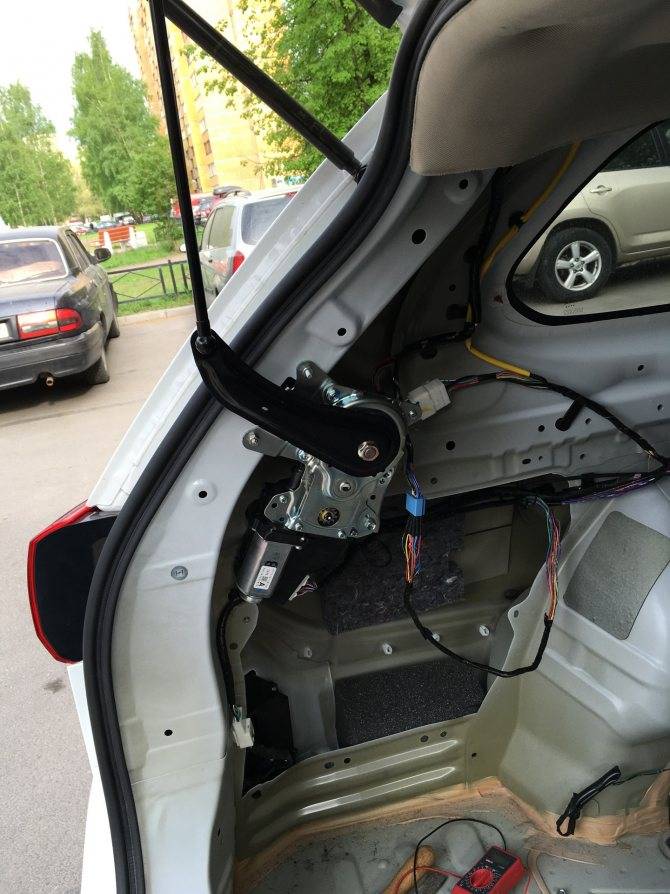 Электропривод крышки багажника гранта - все о лада гранта