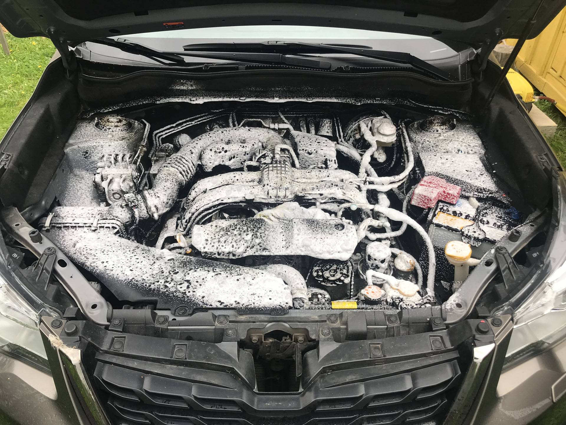 Мойка двигателя автомобиля — инструкция к применению