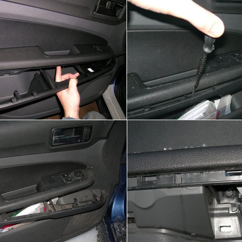 Как снять обшивку двери Форд фокус 2