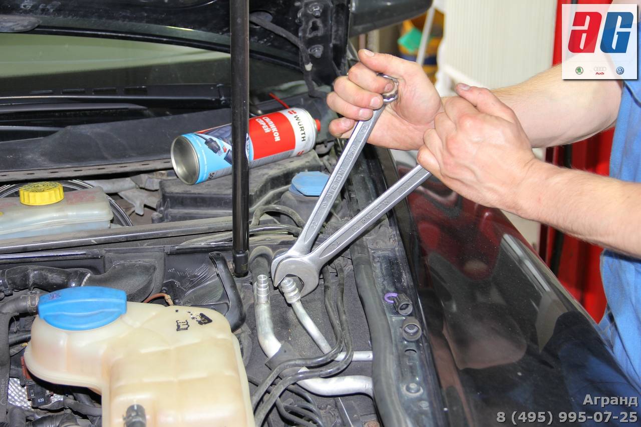 Замена и ремонт радиатора кондиционера автомобиля: как заправить фреоном, как запаять и почистить + видео