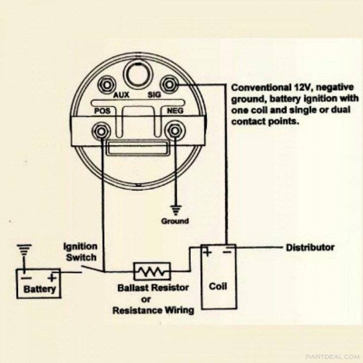 Как подключить тахометр на дизельный двигатель