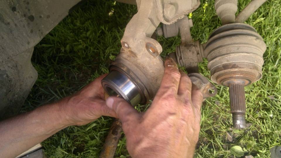 Замена подшипника передней ступицы калина своими руками - ремонт авто