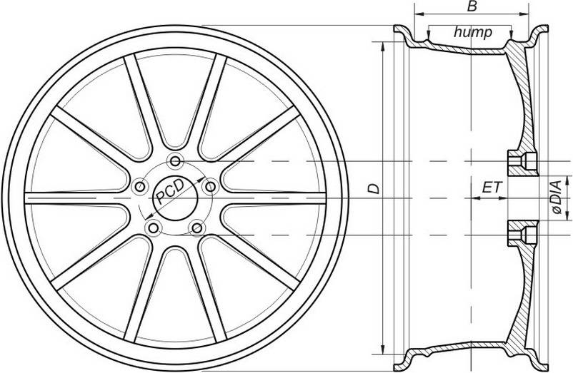 Ваз 2112 2004: размер дисков и колёс, разболтовка, давление в шинах, вылет диска, dia, pcd, сверловка, штатная резина и тюнинг
