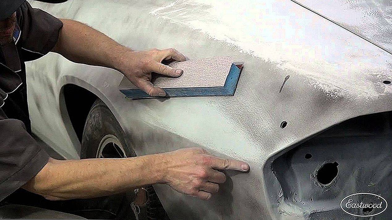Шпаклевание авто - как зашпаклевать машину своими руками
