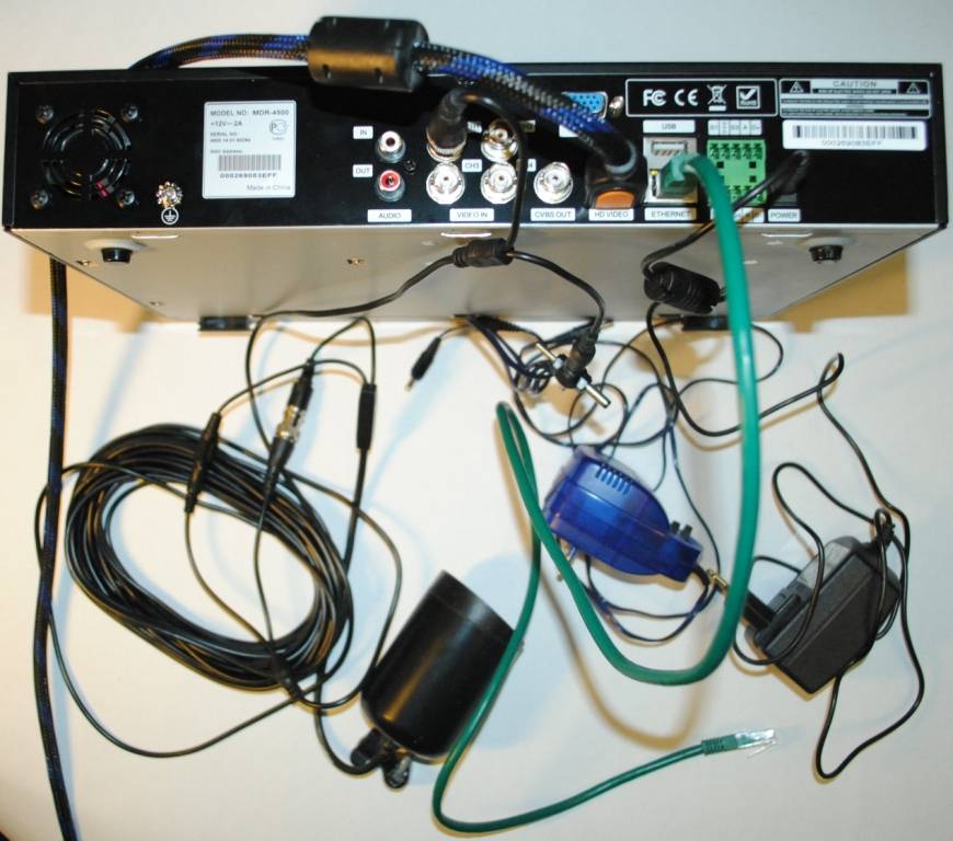 Подключение видеорегистратора к компьютеру