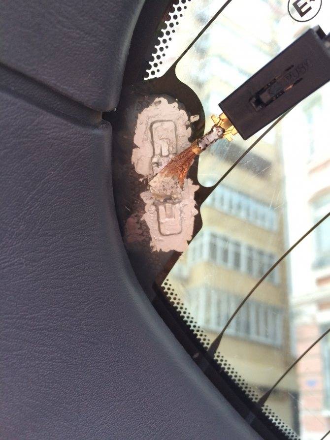 Ремонт обогрева заднего стекла автомобиля
