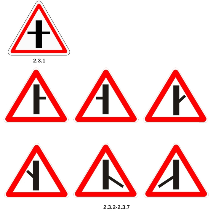 Дорожный знак "главная дорога": фото, описание, направление и зона действия